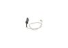 Warning Contact, brake pad wear -