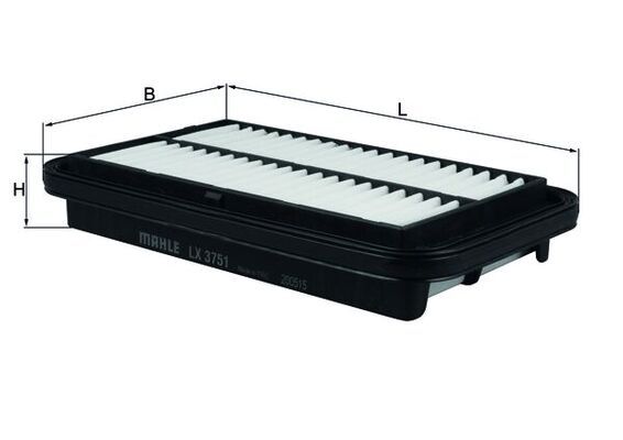 Air Filter PIXO (UA0), ALTO (HA25, HA35)