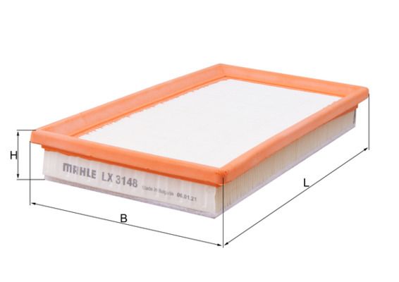 Air Filter FIAT 500, 500C