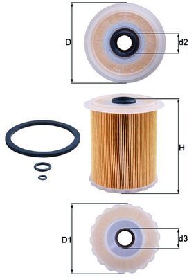 Fuel Filter C5946 - Renault 96-