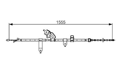 Cable Pull, parking brake -
