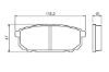 Brake Pad Set, disc brake HYUNDAI - 58302-3ED00
