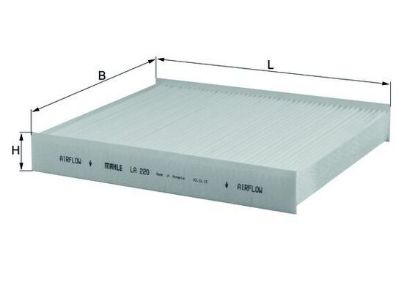 Filter, cabin air VOLVO - 30780376