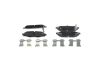 Brake Pad Set, disc brake SUBARU - 26696 AG010
