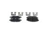 Brake Pad Set, disc brake SUBARU - 26696 AG010