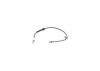 Warning Contact, brake pad wear -