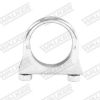 Clamping Piece, exhaust system KLAMBER M10 X 54,0 MM