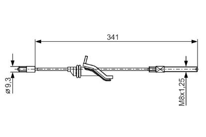 Cable Pull, parking brake -