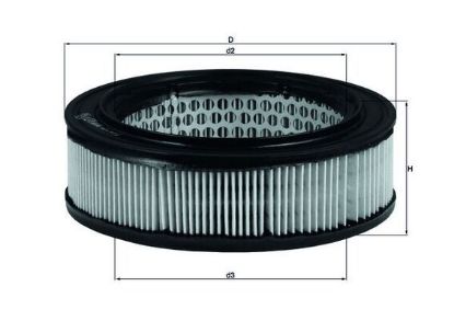Air Filter CA614PL - Ford,Div.