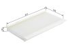 Filter, cabin air CHEVROLET - 9201440, OPEL - 1808619