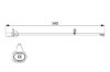 Warning Contact, brake pad wear VAG - 8R0 615 121 A