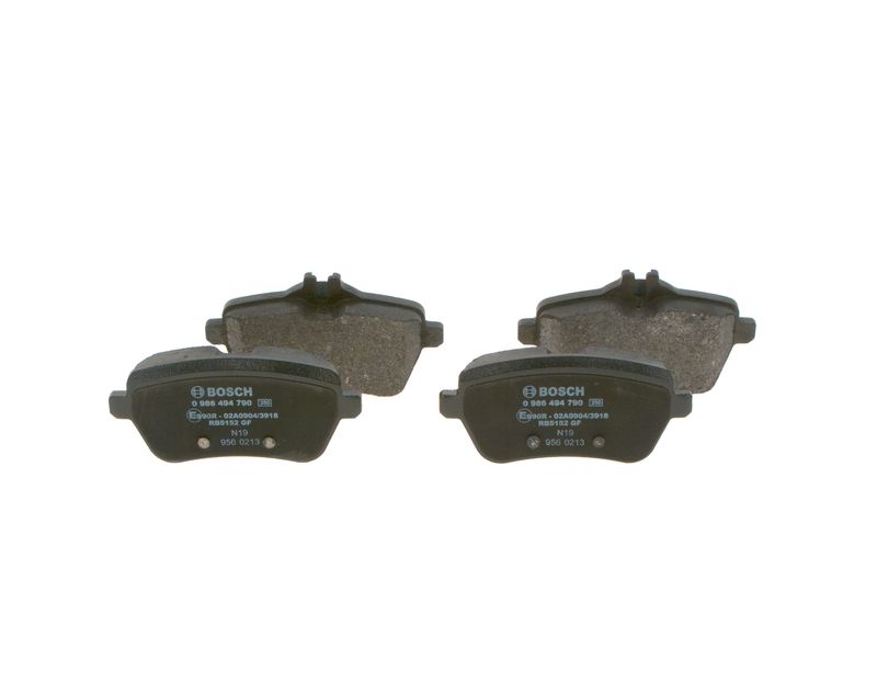 Brake Pad Set, disc brake MERCEDES-BENZ - 008 420 34 20