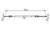 Cable Pull, parking brake -