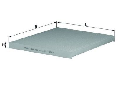 Filter, cabin air GENERAL MOTORS - 55702456