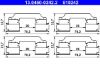 Accessory Kit, disc brake pad -