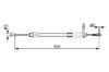 Cable Pull, parking brake -
