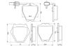 Brake Pad Set, disc brake PHAETON (3D_), A6 (4B2, C5)