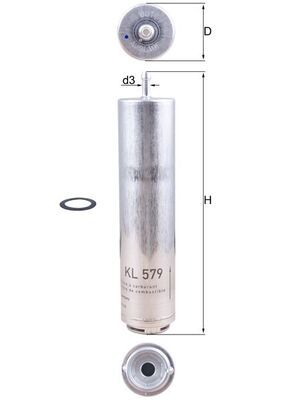 Fuel Filter BMW - 13 32 7 793 672
