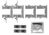 Accessory Kit, disc brake pad -