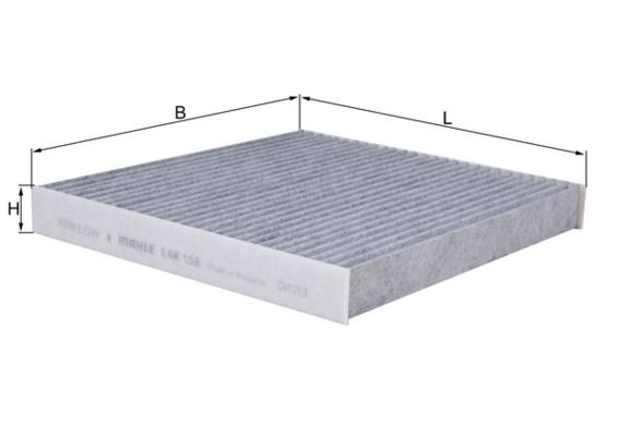 Filter, cabin air CFA9665 - ADM52503 Mazda 6