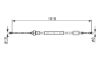 Cable Pull, parking brake -