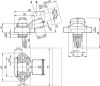 Sensor, boost pressure A 004 153 18 28 MERCEDES-BENZ