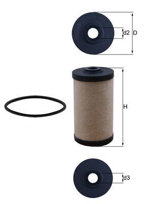 Fuel Filter CATERPILLAR - 629501248