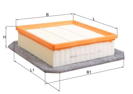 Air Filter Opel Meriva B