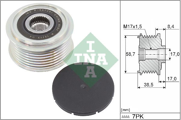 Alternator Freewheel Clutch -