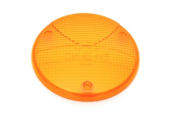 Lens, direction indicator -