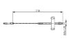 Cable Pull, parking brake -