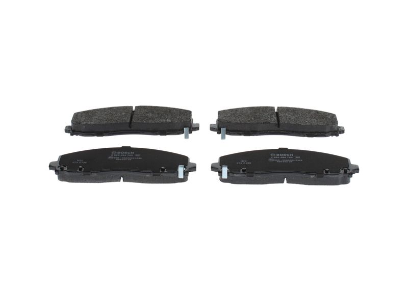 Brake Pad Set, disc brake CHRYSLER - 68144 163AA