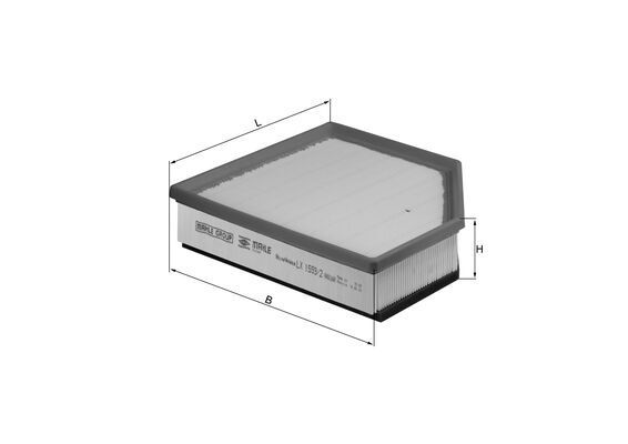 Air Filter S60 II, V70 III (BW), XC70 II