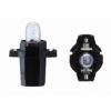 Bulb, instrument lighting 1,2W BAX10S BLACK