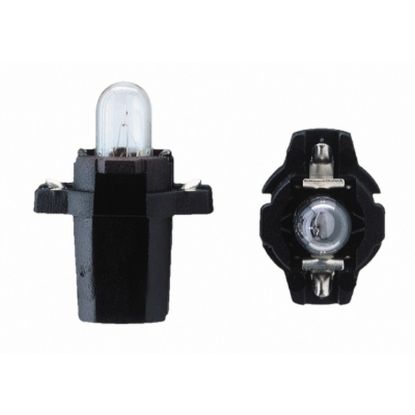 Bulb, instrument lighting 1,2W BAX10S BLACK
