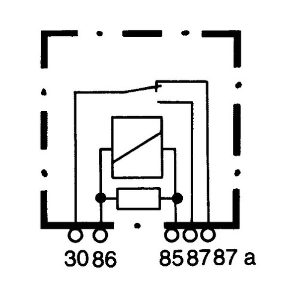 Relay, main current -