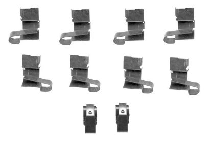 Accessory Kit, disc brake pad -