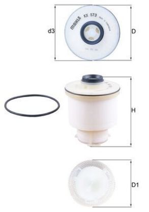 Fuel Filter TOYOTA - 23300-0L091