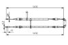Cable Pull, parking brake -