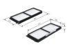 Filter, cabin air -
