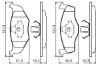 Brake Pad Set, disc brake CORDOBA (6K1, 6K2), GOLF III (1H