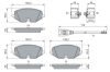 Brake Pad Set, disc brake VAG - 5WA 698 151A