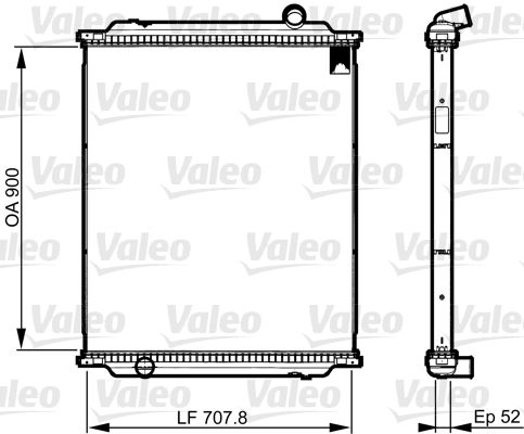 Core, radiator -