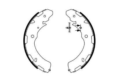 Brake Shoe Set -