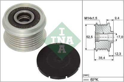 Alternator Freewheel Clutch -