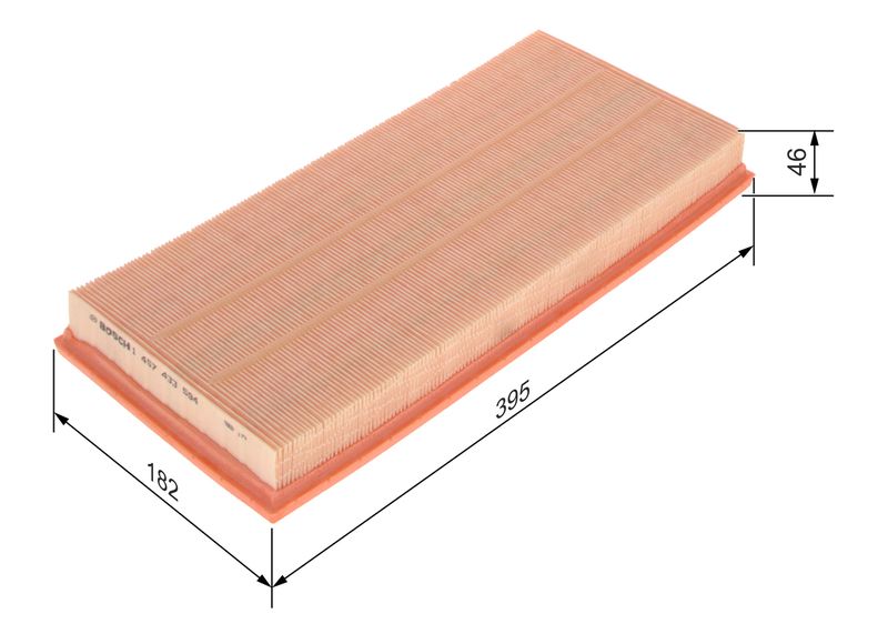 Air Filter MERCEDES-BENZ - 640 094 02 04
