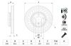 Brake Disc BMW - 34 11 6 785 669 - VASAK
