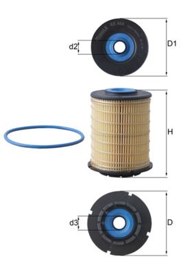 Fuel Filter GENERAL MOTORS - 96896403