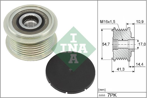 Alternator Freewheel Clutch -