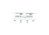 Accessory Kit, brake shoes -